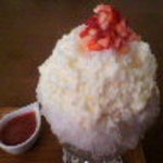 埜庵 - 白酒氷970円*2015.01