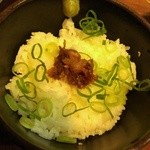 麺や而今 - えび茶めし(2015/1)