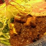 麺や而今 - 而今流広島汁無坦坦麺(2015/1)