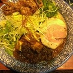 麺や而今 - 而今流広島汁無坦坦麺(2015/1)