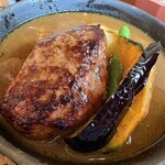 アルペンジロー - 炭火焼ハンバーグ(単品、辛さ=エベレスト)