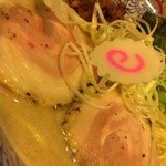 麺や而今 - 海老塩濃厚豚そば(2015/1)