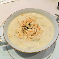 レストラン香味屋 - 牡蠣のチャウダー