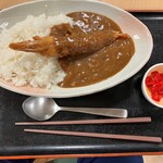 キッチンしーぱん - ジャンボエビフライカレー