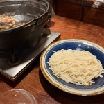 ジビエ料理 あまからくまから - すき焼きに稲庭うどん