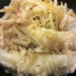 安さん　栄町店 - かき揚げ丼は、海老天、アナゴ天、かき揚げ