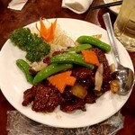 春夏冬 - 牛肉のオイスターソース炒め