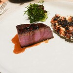 SUGALABO - Yamaguchi Hagi Choshu Beef Fillet, Macaroni Gratin, Black Truffle