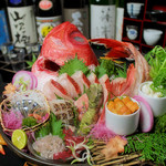 Shinjukuwashokuizakayakisaragi - 新鮮野菜と厳選鮮魚を使用！