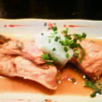世界一のカキフライと肴 わぶ - 鮭カマ煮つけ