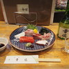 和食 幸作 - お造り盛り合わせ ＆ 幸作　純米大吟醸