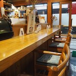 和食 幸作 - 店内（カウンター席）