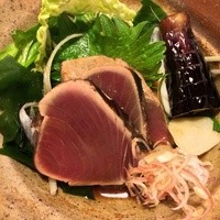 土佐料理 祢保希 銀座店 - 鰹の叩き