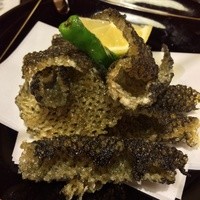 土佐料理 祢保希 銀座店 - くえの皮せんべい