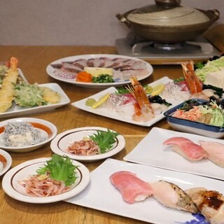 旬の食材を存分に堪能できるコースをご用意！