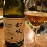 割烹 縮 - 山梨県勝沼産の白ワイン