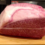 割烹 縮 - 常陸牛(A5モモ肉)