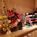 割烹 縮 - 季節季節のお花