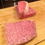 割烹 縮 - 常陸牛(A5モモ)