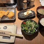 らくだや - らくだや定食（600円）