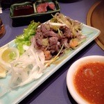 焼肉レストラン清光 - センマイ刺し