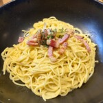 釜あげスパゲッティ すぱじろう - 料理写真: