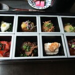 日本料理 「風花」 - 小鉢八寸
