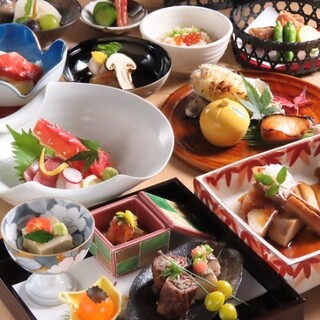 北海道の旬を本格的な日本料理で◎8,800円コースがおすすめ