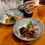 小半 - たらこ煮とほたるいか