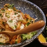 BAR SHIN - 豚キムチ丼750円