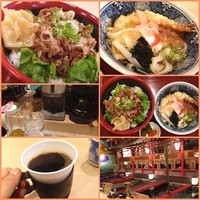 いけす鶴八 新栄店 -  ✨Today's Lunch✨800yen
                
                いけすのある活魚料理屋さんなのに、牛カルビ丼をオーダー（≧∇≦）きしめんが美味しくない(´༎ຶ۝༎ຶ)
                
                日替りランチは500yenもあった❗️そしてコーヒーとオレンジジュース飲み放題✨