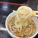 釜揚げうどん 戸隠 - 細麺うまい！
