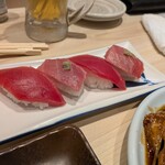 にぎり屋けんた - まぐろ食べ比べ