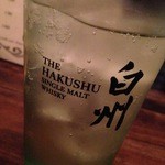 ブロシェット ボン ボン シン - ハイボール　めっちゃシュワシュワしてる。ガス圧下北最強！！