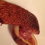 ブロシェット ボン ボン シン - ハイボールに合わせて　トラウトサーモンの燻製　燻玉子