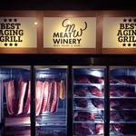 Meat Winery - エレベーターが開くと目の前にド迫力の熟成庫