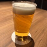 すすきの焼肉きらく - 乾杯のサッポロソラチ