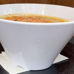 のりば食堂 しおさい - 佐渡濃厚海老ラーメン,佐渡両津港のり場食堂しおさい両津店(新潟県佐渡市)TMGP撮影