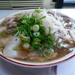 本家 第一旭 - 特製ラーメン（750円）＋肉増し（150円）('08.3)
