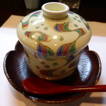 季節料理　なかしま - 白子の茶碗蒸し