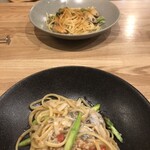 LEGALO - 奥はカラスミと貝のパスタ