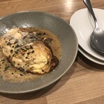 LEGALO - トリュフとポルチーニのクリームソースのスフレオムレツ