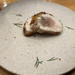 練馬 鳥長 新潟 - 淡海地鶏胸肉のたたき