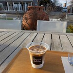 オーガニック ガーデン 茅ヶ崎 - アイスカフェラテ