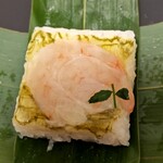 芝寿し - 料理写真:笹寿し 甘海老