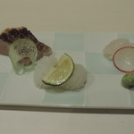 室町 三谷屋 - お刺身三点盛り