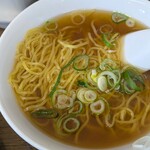 蘭蘭亭 - ミニ素ラーメン
