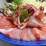 磯料理 一吉 - 金目鯛しゃぶしゃぶ