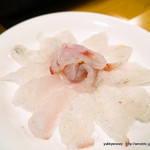 きくち - 2015．01　ふぐしゃぶ用　ふぐ刺し