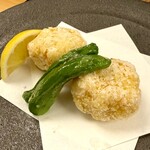 め乃惣 - 名物 海老真薯